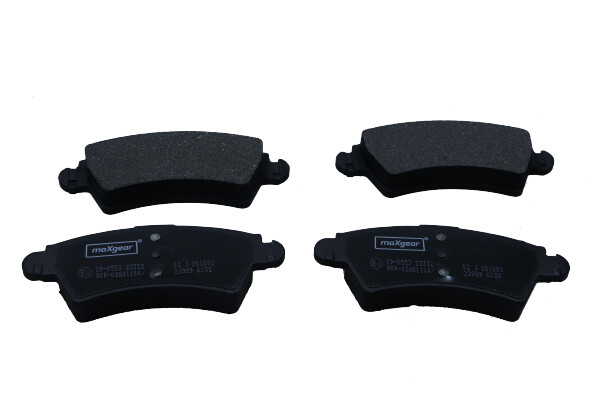 Kit pastiglie freno, Freno a disco - 19-0553 MAXGEAR