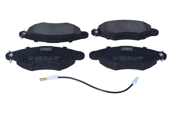 Brake Pad Set, disc brake - 19-0555 MAXGEAR