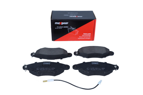Комплект тормозных колодок, дисковый тормоз - 19-0555 MAXGEAR