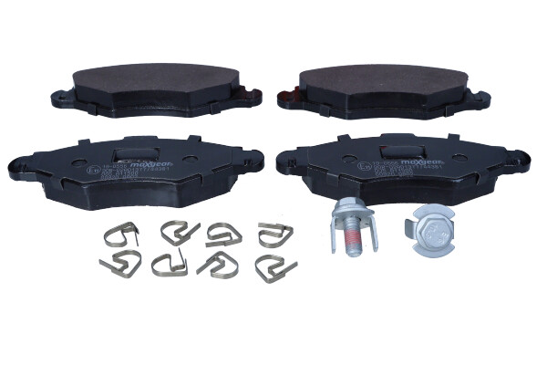 Комплект тормозных колодок, дисковый тормоз - 19-0556 MAXGEAR
