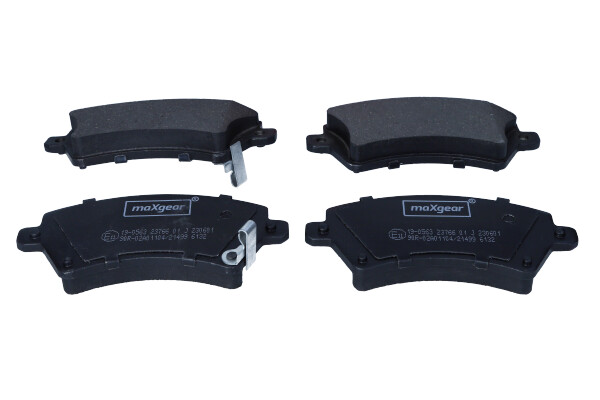 Kit pastiglie freno, Freno a disco - 19-0563 MAXGEAR