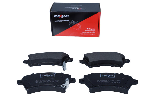 Комплект тормозных колодок, дисковый тормоз - 19-0563 MAXGEAR