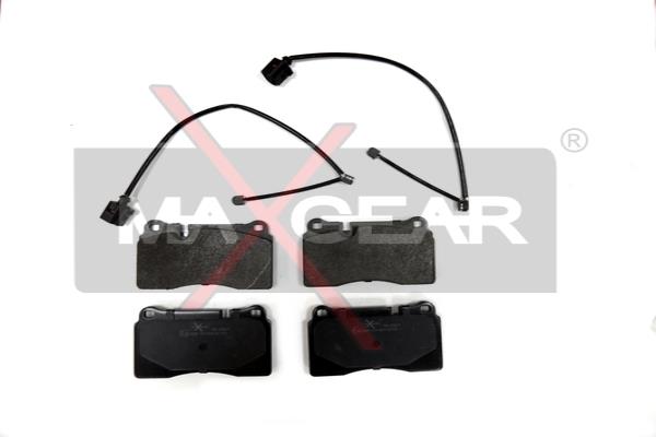 Комплект тормозных колодок, дисковый тормоз - 19-0567 MAXGEAR