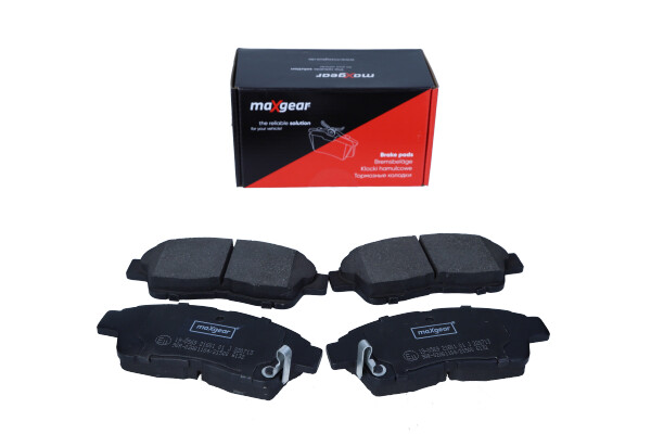 Комплект тормозных колодок, дисковый тормоз - 19-0569 MAXGEAR
