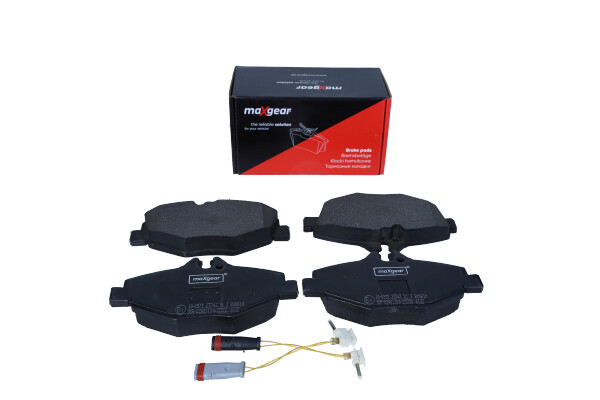 Комплект тормозных колодок, дисковый тормоз - 19-0572 MAXGEAR
