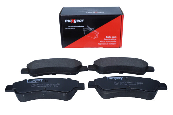 Комплект тормозных колодок, дисковый тормоз - 19-0574 MAXGEAR