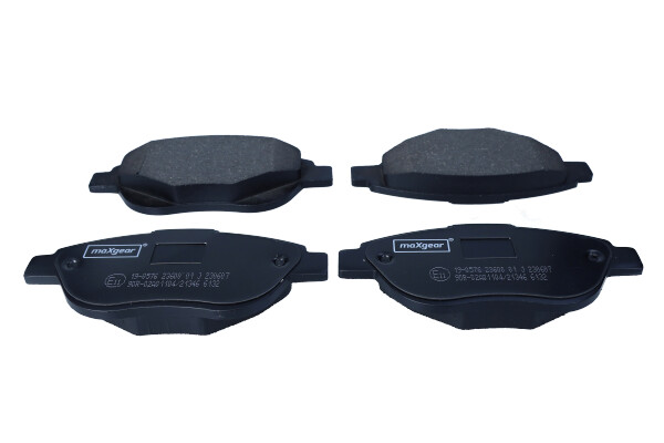 Brake Pad Set, disc brake - 19-0576 MAXGEAR