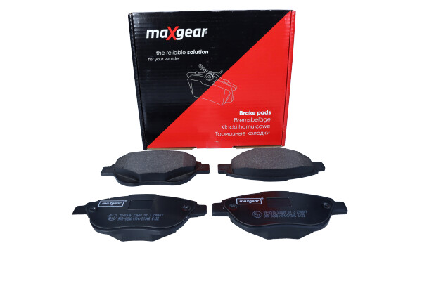 Комплект тормозных колодок, дисковый тормоз - 19-0576 MAXGEAR
