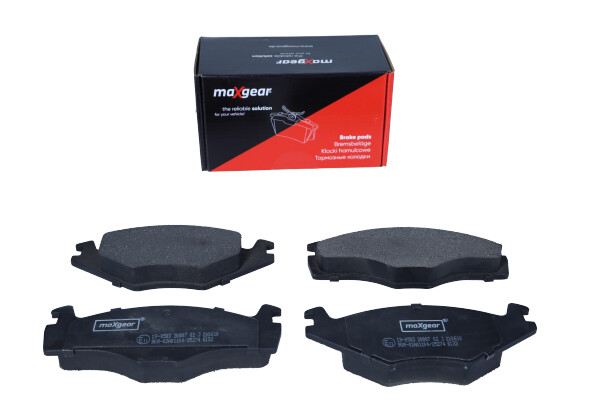 Комплект тормозных колодок, дисковый тормоз - 19-0583 MAXGEAR