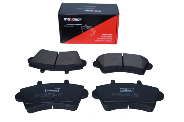 Комплект тормозных колодок, дисковый тормоз - 19-0586 MAXGEAR