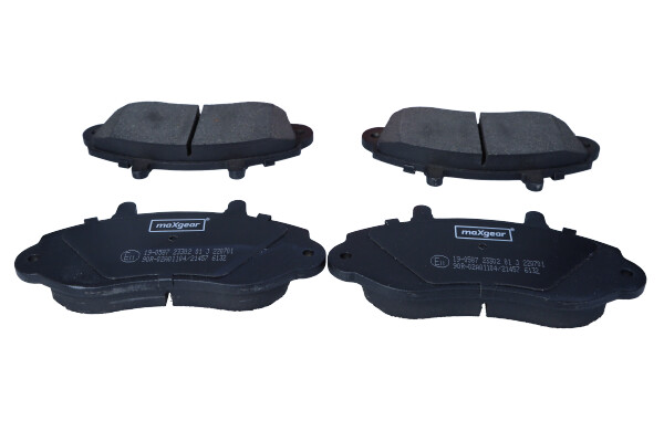 Kit pastiglie freno, Freno a disco - 19-0587 MAXGEAR