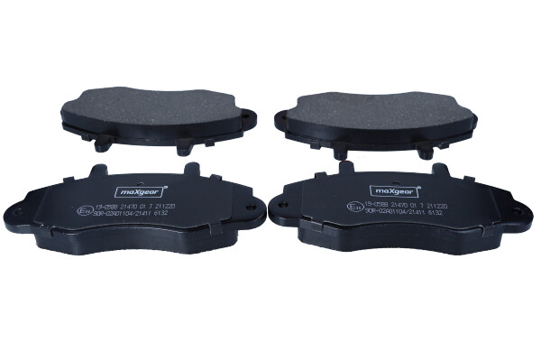 Комплект тормозных колодок, дисковый тормоз - 19-0588 MAXGEAR