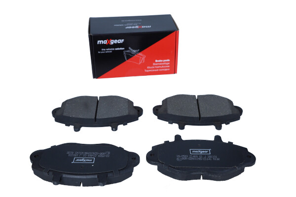 Комплект тормозных колодок, дисковый тормоз - 19-0589 MAXGEAR