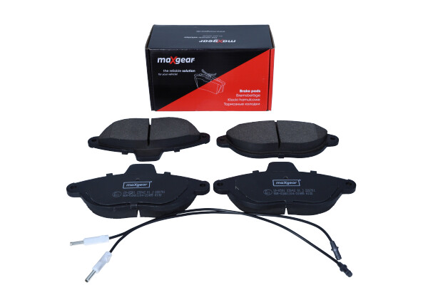 Комплект тормозных колодок, дисковый тормоз - 19-0591 MAXGEAR