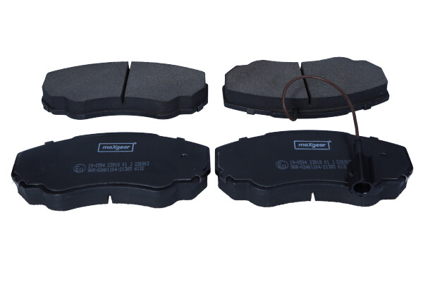Kit pastiglie freno, Freno a disco - 19-0594 MAXGEAR