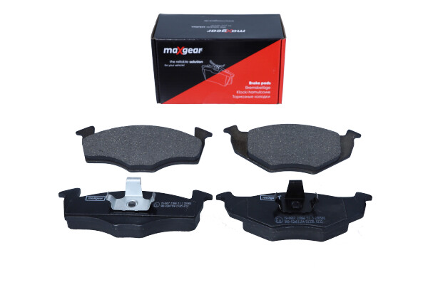 Комплект тормозных колодок, дисковый тормоз - 19-0607 MAXGEAR