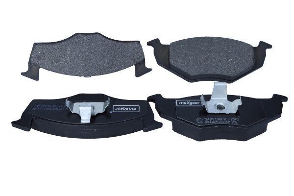 Комплект тормозных колодок, дисковый тормоз - 19-0608 MAXGEAR