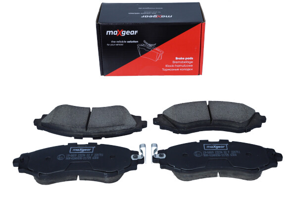 Комплект тормозных колодок, дисковый тормоз - 19-0609 MAXGEAR
