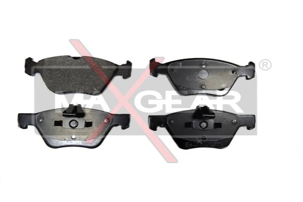 Комплект тормозных колодок, дисковый тормоз - 19-0631 MAXGEAR
