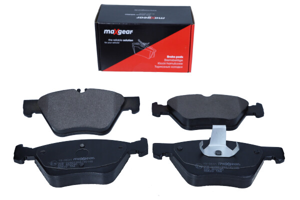 Комплект тормозных колодок, дисковый тормоз - 19-0631 MAXGEAR