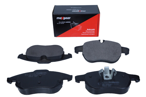 Комплект тормозных колодок, дисковый тормоз - 19-0632 MAXGEAR