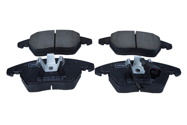 Комплект тормозных колодок, дисковый тормоз - 19-0638 MAXGEAR