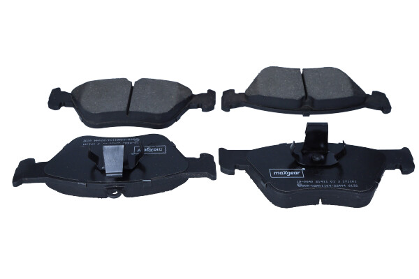 Brake Pad Set, disc brake - 19-0640 MAXGEAR
