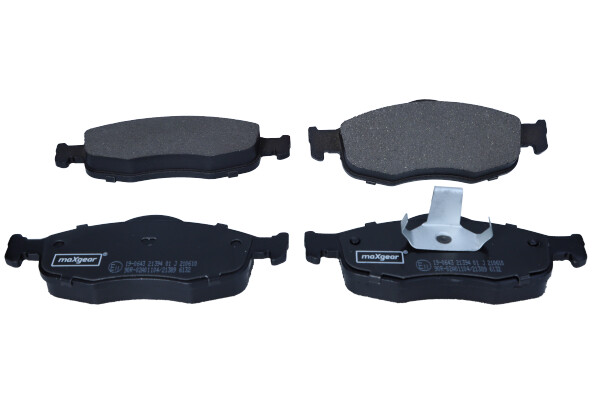 Brake Pad Set, disc brake - 19-0643 MAXGEAR