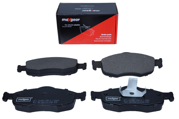 Kit pastiglie freno, Freno a disco - 19-0643 MAXGEAR