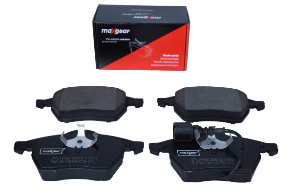 Комплект тормозных колодок, дисковый тормоз - 19-0661 MAXGEAR