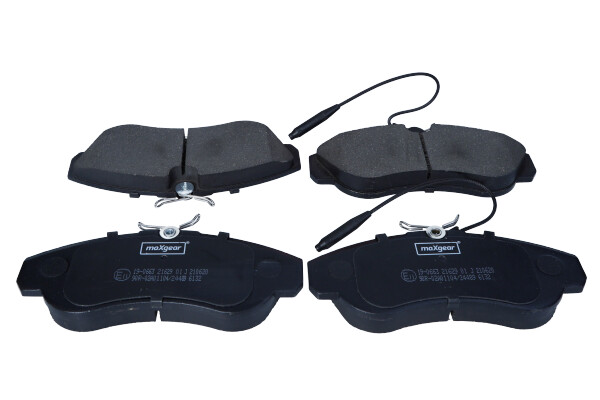 Brake Pad Set, disc brake - 19-0663 MAXGEAR
