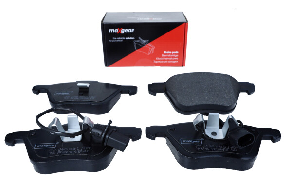 Комплект тормозных колодок, дисковый тормоз - 19-0665 MAXGEAR