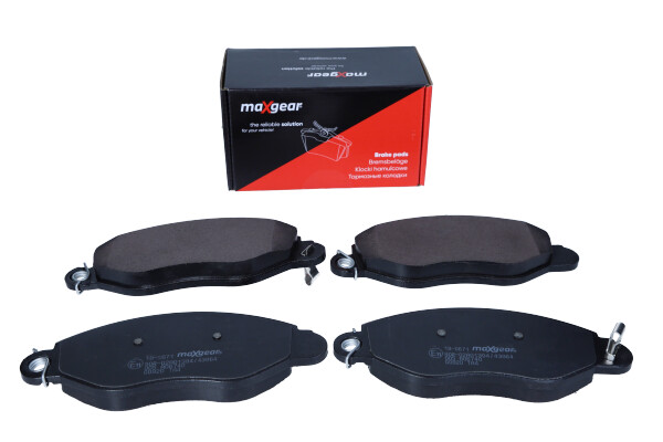 Комплект тормозных колодок, дисковый тормоз - 19-0671 MAXGEAR