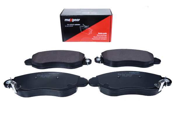 Комплект тормозных колодок, дисковый тормоз - 19-0672 MAXGEAR