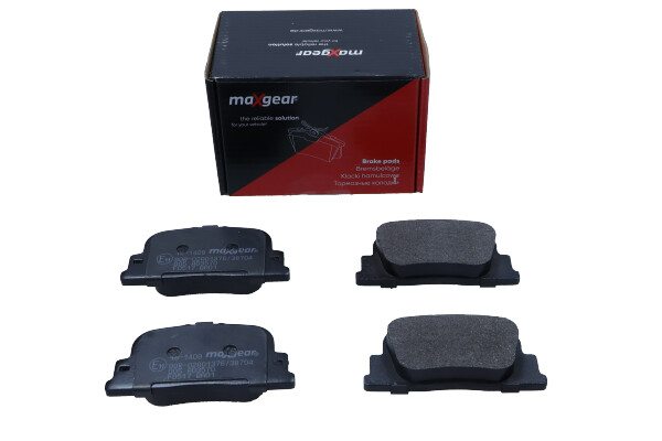 Комплект тормозных колодок, дисковый тормоз - 19-1409 MAXGEAR