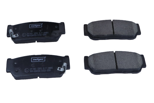 Brake Pad Set, disc brake - 19-1421 MAXGEAR
