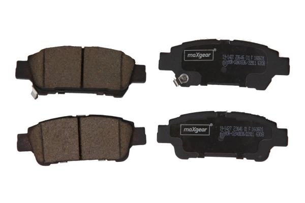 Brake Pad Set, disc brake - 19-1427 MAXGEAR