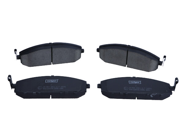 Brake Pad Set, disc brake - 19-1504 MAXGEAR