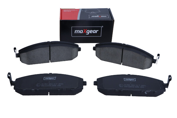 Комплект тормозных колодок, дисковый тормоз - 19-1504 MAXGEAR