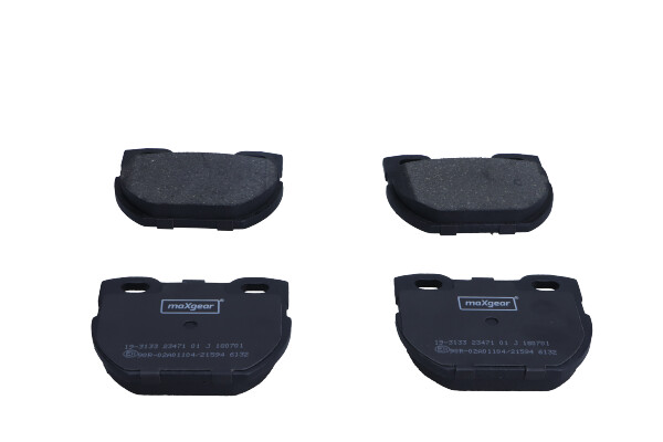 Brake Pad Set, disc brake - 19-3133 MAXGEAR