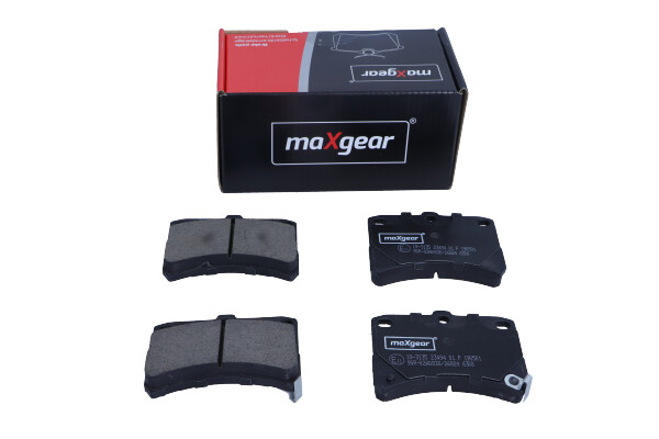 Комплект тормозных колодок, дисковый тормоз - 19-3135 MAXGEAR