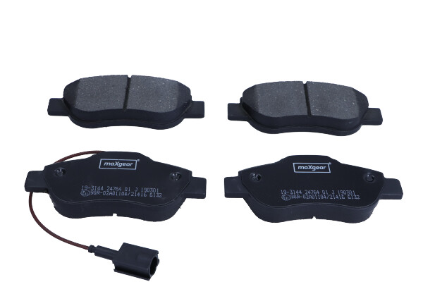Kit pastiglie freno, Freno a disco - 19-3144 MAXGEAR