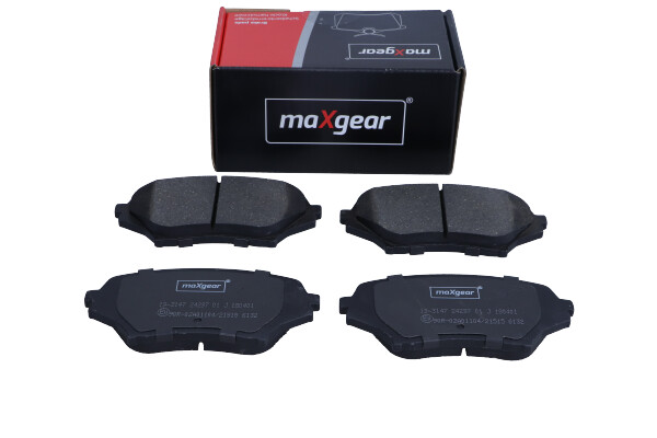 Комплект тормозных колодок, дисковый тормоз - 19-3147 MAXGEAR