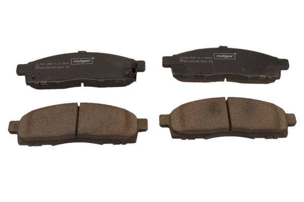 Kit pastiglie freno, Freno a disco - 19-3160 MAXGEAR