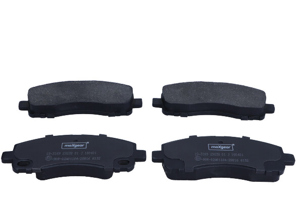 Kit pastiglie freno, Freno a disco - 19-3169 MAXGEAR