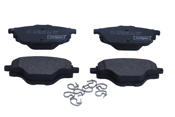 Brake Pad Set, disc brake - 19-3366 MAXGEAR