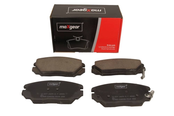 Комплект тормозных колодок, дисковый тормоз - 19-3377 MAXGEAR