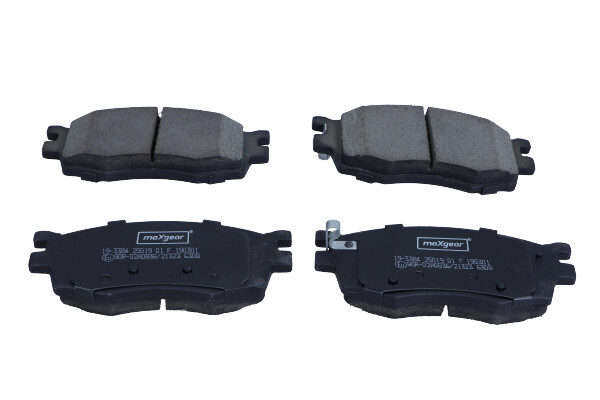 Brake Pad Set, disc brake - 19-3384 MAXGEAR