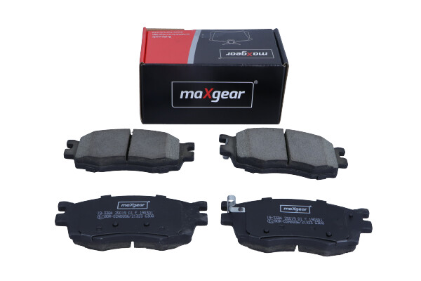 Комплект тормозных колодок, дисковый тормоз - 19-3384 MAXGEAR