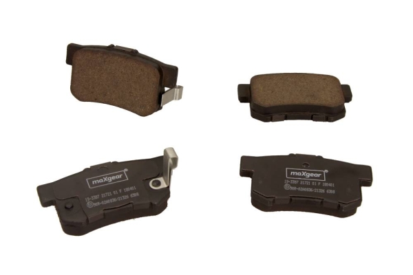 Комплект тормозных колодок, дисковый тормоз - 19-3387 MAXGEAR